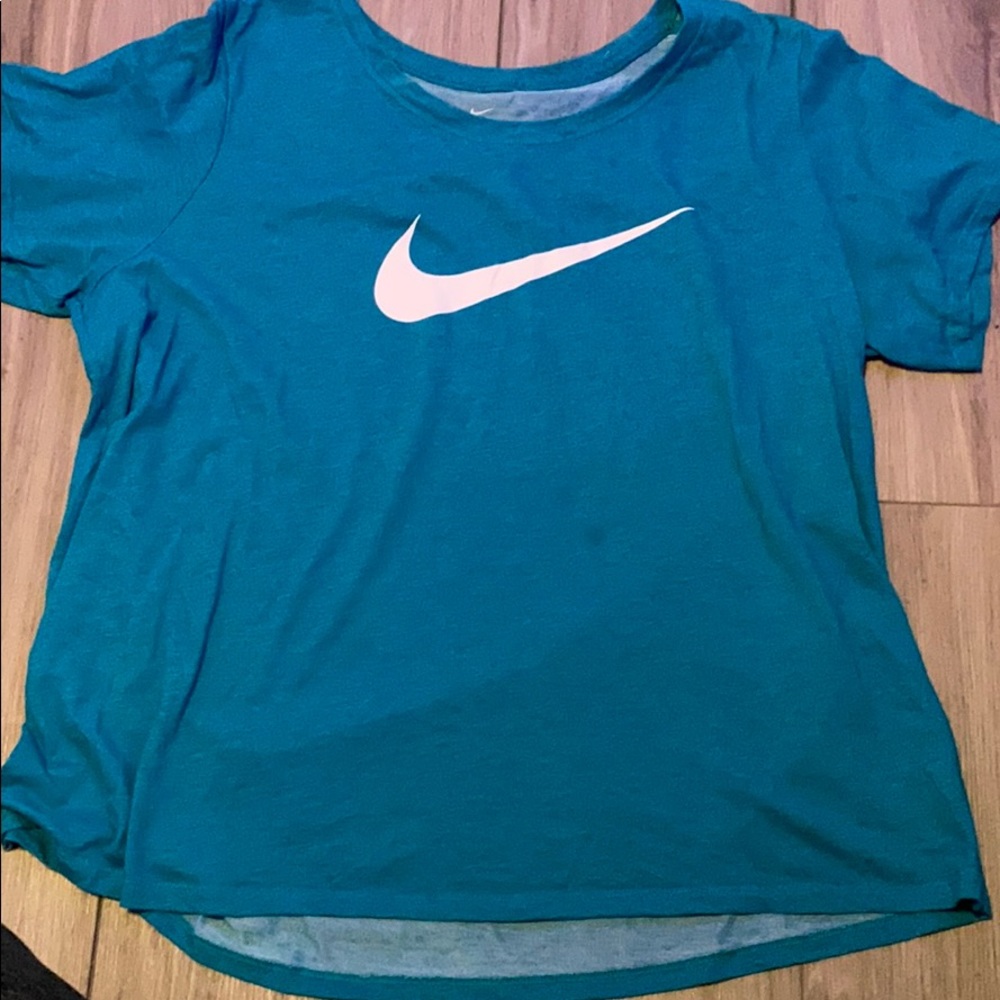Blue Nike t shirt